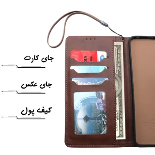 کیف کلاسوری مدل Grise مناسب برای گوشی موبایل شیائومی Redmi 10C به همراه بند آویز 101970863