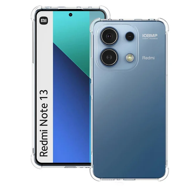 کاور مدل شفاف مناسب برای گوشی موبایل شیائومی Poco M6 Pro 4G 101729343