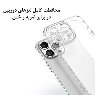 کاور مدل Clear Airbag مناسب برای گوشی موبایل سامسونگ Galaxy  A12 / M12 / F12 101892695