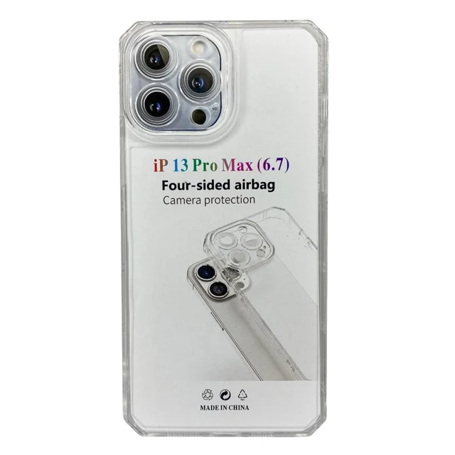 کاور مدل Clear Airbag مناسب برای گوشی موبایل اپل Iphone 13 PRO MAX 101746745
