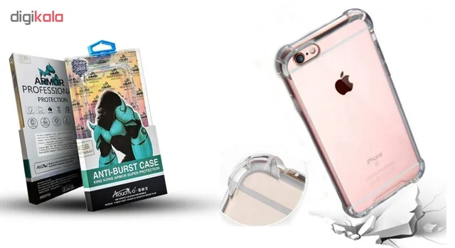 کاور شفاف کینگ کونگ مدل Anti-Burst مناسب برای گوشی موبایل اپل iPhone 6Plus/6S Plus 101707695