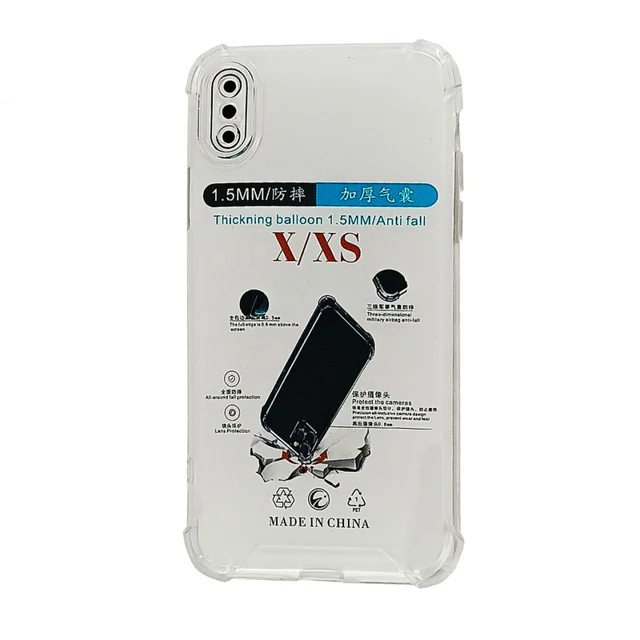 کاور مدل ایربگ دار ژله ای مناسب برای گوشی موبایل اپل iPhone XS / X 101746735