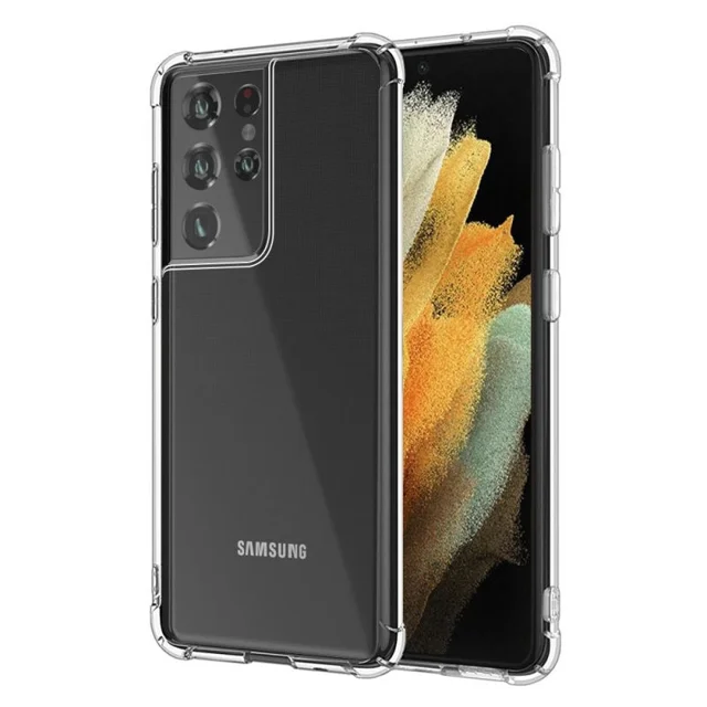 کاور مدل ژله ای کپسول دار مناسب برای گوشی موبایل سامسونگ Galaxy S21 Ultra 101729281